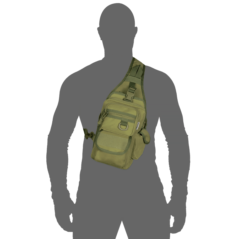 Сумка тактична Camotec Gunner Sling 2.0 Олива  Фото 2